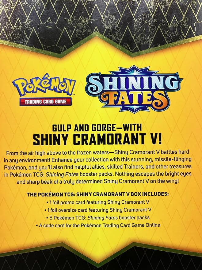 Shiny Cramorant V box