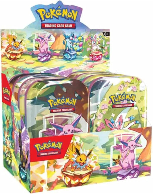 Prismatic Evolutions Mini Tin